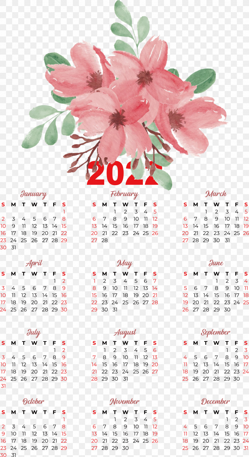 Floral Design, PNG, 3449x6336px, Flower, Calendar, Floral Design, Flower Bouquet, Garden Download Free