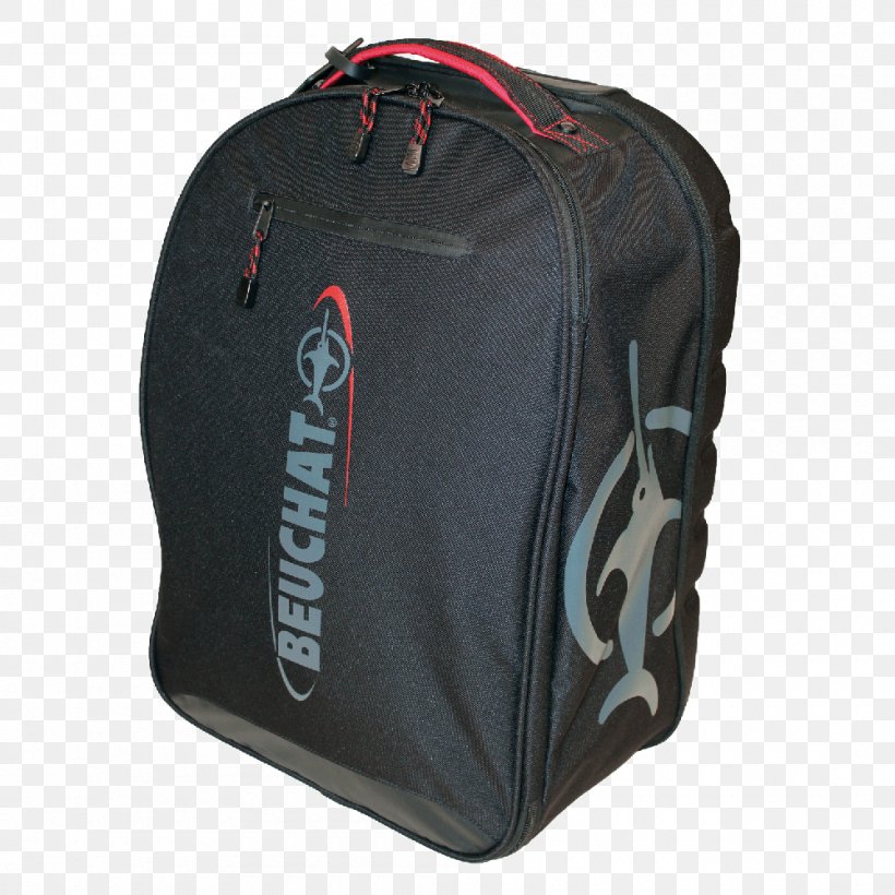 Bag Backpack Zipper Travel Underwater Diving, PNG, 1000x1000px, Bag, Backpack, Baggage, Beuchat, Black Download Free