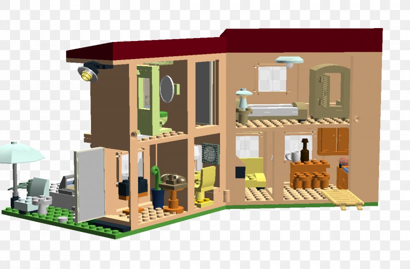 Lego Ideas Dollhouse Property, PNG, 1271x833px, Lego Ideas, Dollhouse, Elevation, Facade, Home Download Free