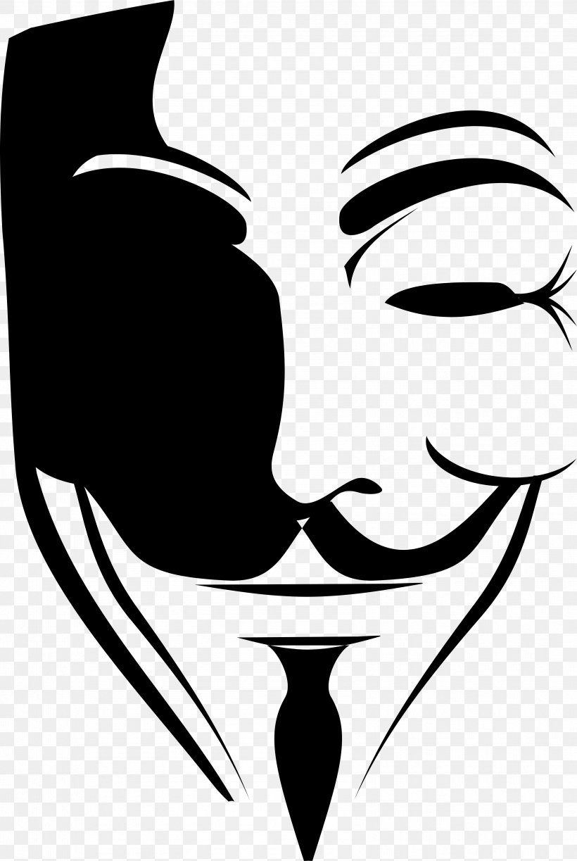 V For Vendetta Guy Fawkes Mask, PNG, 3352x5000px, Watercolor, Cartoon, Flower, Frame, Heart Download Free