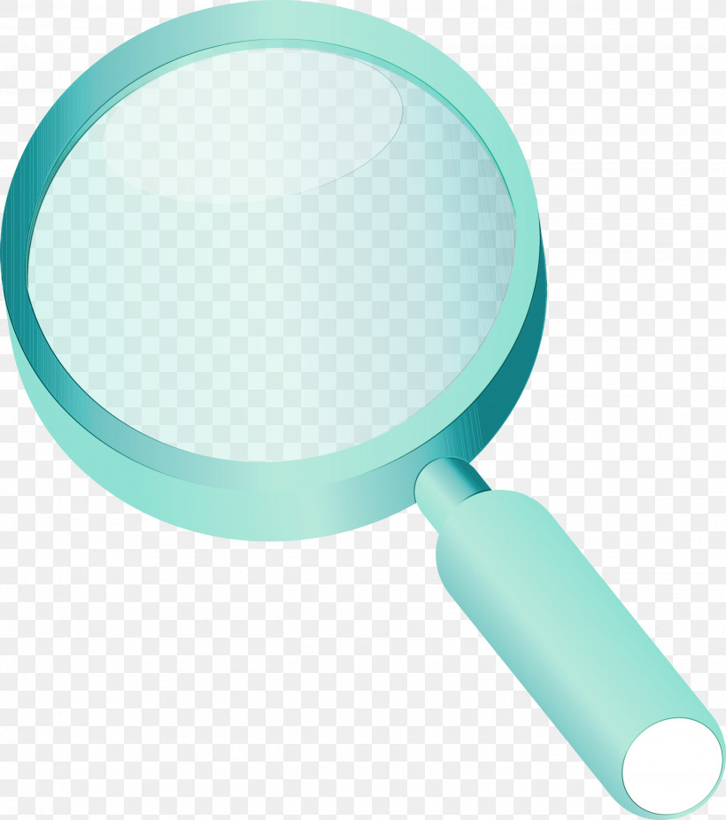 Magnifying Glass, PNG, 2655x3000px, Magnifying Glass, Aqua, Magnifier, Office Instrument, Paint Download Free