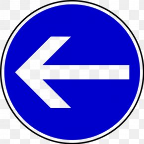Modi - Panneau D'obligation De Tourner Ã  Droite Ou Ã  Gauche En France Traffic Sign Infographic Image Computer Icons PNG