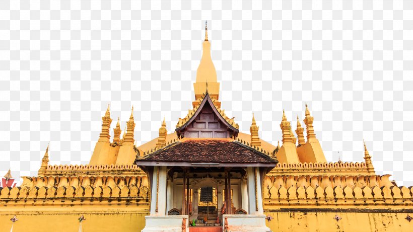 Pha That Luang Temple Wat Luang Prabang Travel, PNG, 1920x1080px, Pha That Luang, Building, Chinese Architecture, Culture, Facade Download Free