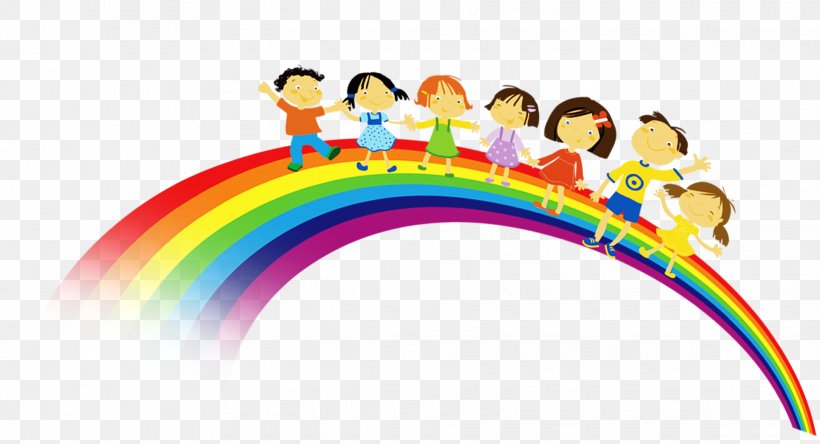 Rainbow Child Euclidean Vector Png 1929x1046px Watercolor