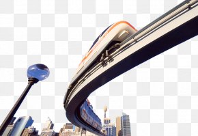 Urban Train - Train Monorail Tram Rail Transport Light Rail PNG