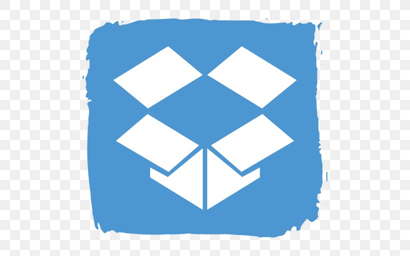 Dropbox Cloud Computing Cloud Storage Download, PNG, 512x512px, Dropbox, Area, Azure, Blue, Cloud Computing Download Free