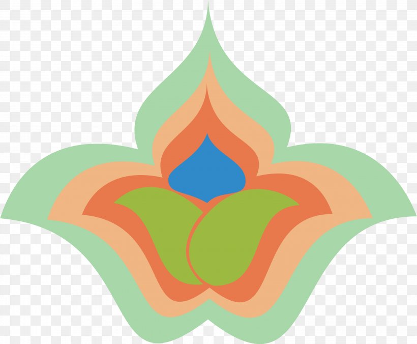 India Clip Art, PNG, 3867x3191px, India, Flower, Leaf, Motif, Orange Download Free