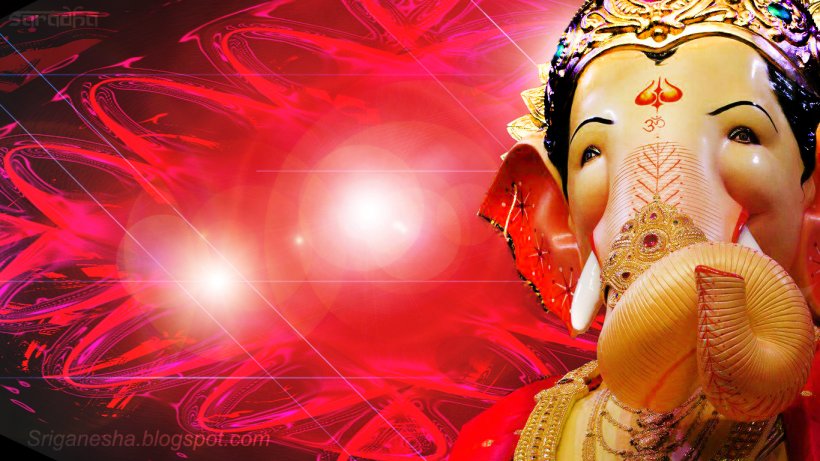 Mumbai Lalbaugcha Raja Ganesha Ganesh Chaturthi, PNG, 1366x768px, Mumbai, Carnival, Chaturthi, Close Up, Deva Download Free