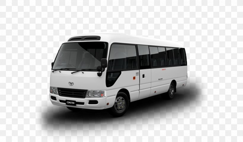 Toyota Coaster Minibus Coach, PNG, 1200x703px, Toyota Coaster, Brand, Bus, Car, Chauffeur Download Free