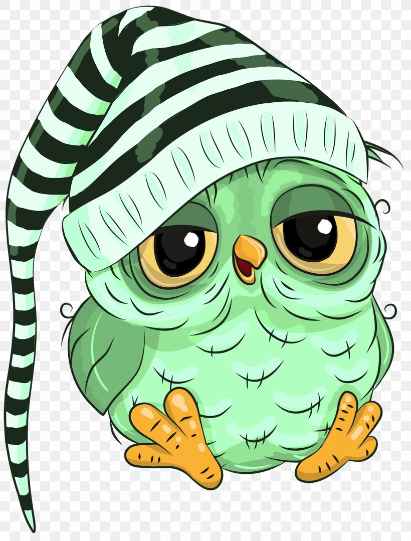 Green Owl Cartoon Clip Art Headgear, PNG, 1519x2000px, Green, Cartoon, Headgear, Owl Download Free