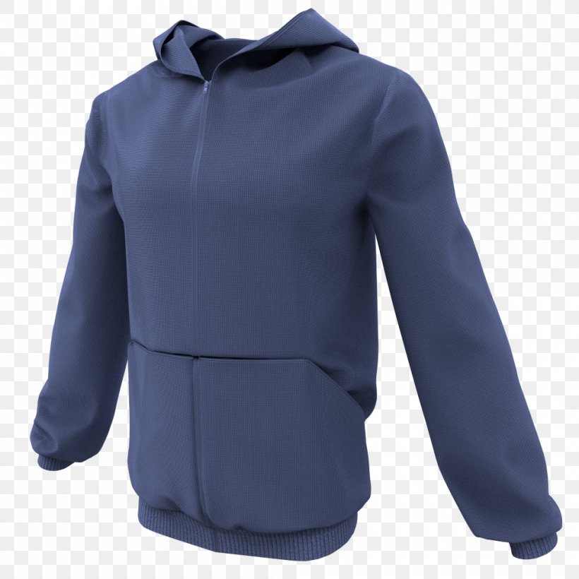 Hoodie Polar Fleece Bluza Jacket, PNG, 1000x1000px, Hoodie, Blue, Bluza, Electric Blue, Hood Download Free