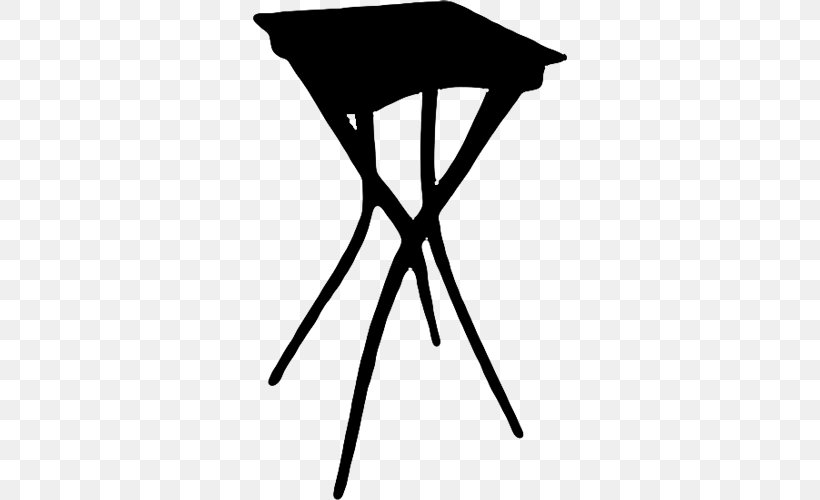 Line Angle End Tables Clip Art Product Design, PNG, 500x500px, End Tables, Black M, Blackandwhite, Chair, End Table Download Free