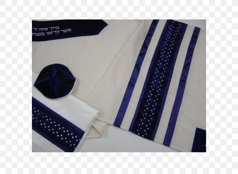 Necktie Cobalt Blue Wool Star Of David Tallit, PNG, 600x600px, Necktie, Blue, Cobalt, Cobalt Blue, David Download Free