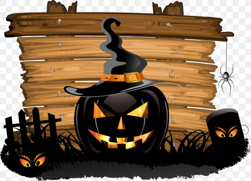 Halloween Jack-o'-lantern Image Vector Graphics Portable Network Graphics, PNG, 870x628px, Halloween, Black Cat, Calabaza, Costume, Costume Party Download Free