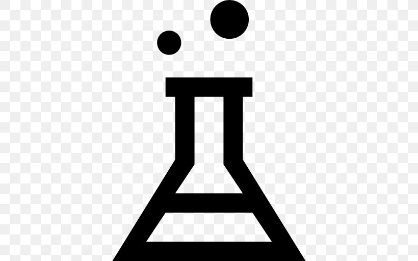 Laboratory Flasks Chemistry, PNG, 512x512px, Laboratory, Beaker, Biology, Black, Black And White Download Free