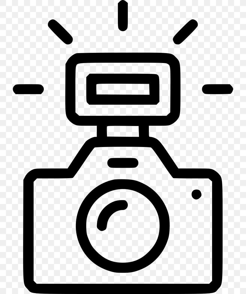 Camera Flashes Clip Art Digital Cameras, PNG, 736x980px, Camera Flashes, Area, Black And White, Camera, Camera Interface Download Free