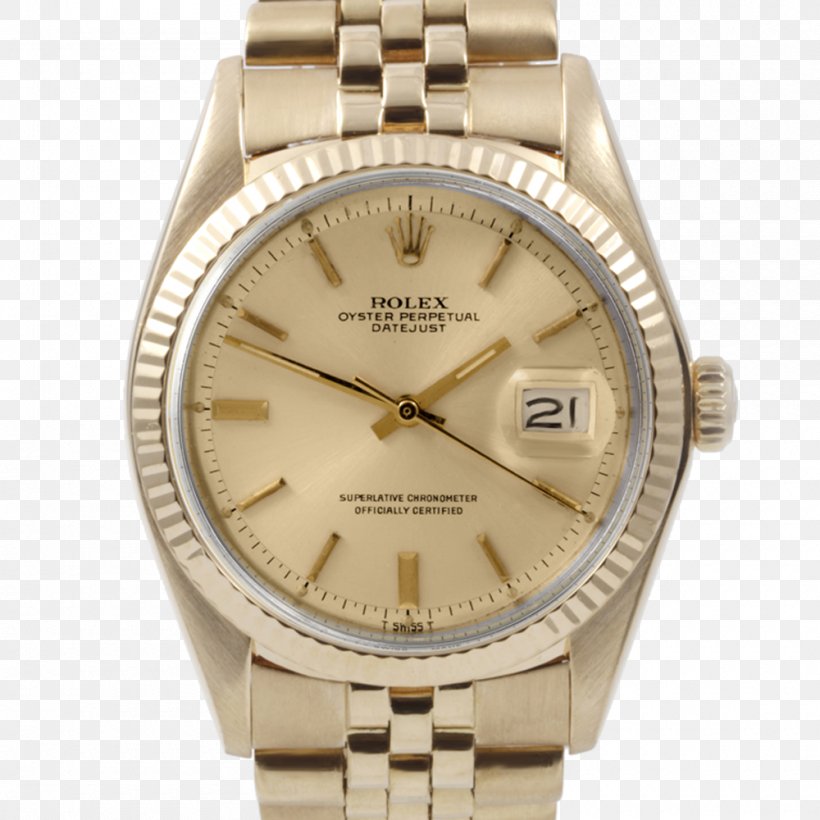Rolex Datejust Watch Rolex Submariner Rolex GMT Master II, PNG, 1000x1000px, Rolex Datejust, Beige, Brand, Chronograph, Clock Download Free