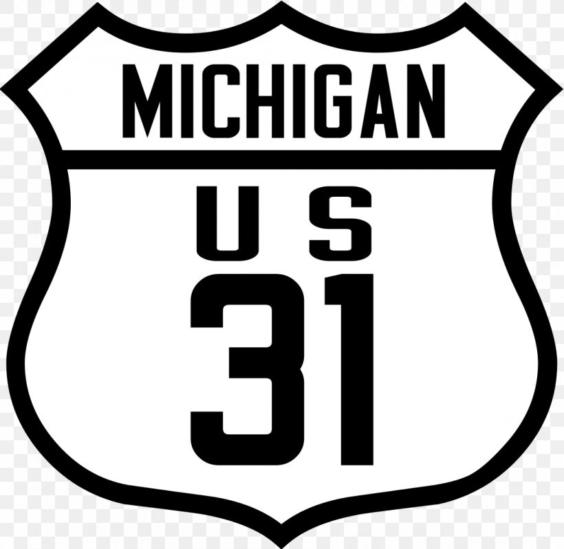 U.S. Route 2 In Michigan U.S. Route 2 In Michigan Jersey Clip Art, PNG, 1052x1024px, Michigan, Area, Artwork, Black, Black And White Download Free