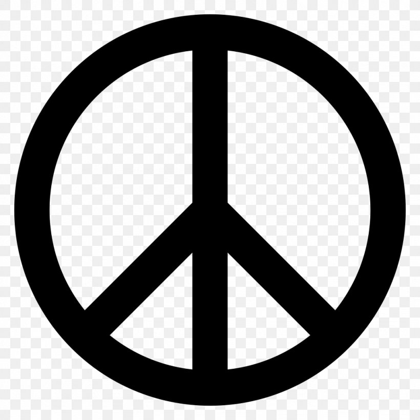 Peace Symbols Clip Art, PNG, 1024x1024px, Peace Symbols, Area, Art, Black And White, Campaign For Nuclear Disarmament Download Free
