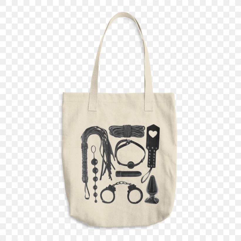 Tote Bag T-shirt Handbag Hoodie, PNG, 1000x1000px, Tote Bag, Bag, Beige, Brand, Clothing Download Free