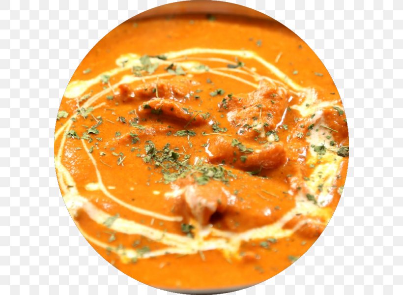 Butter Chicken Indian Cuisine Tandoori Chicken Punjabi Cuisine, PNG, 600x600px, Butter Chicken, Bisque, Butter, Chef, Chicken Download Free