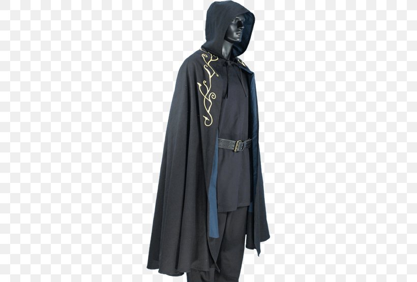 Cloak Robe Hoodie Mantle, PNG, 555x555px, Cloak, Cape, Clothing, Coat, Costume Download Free