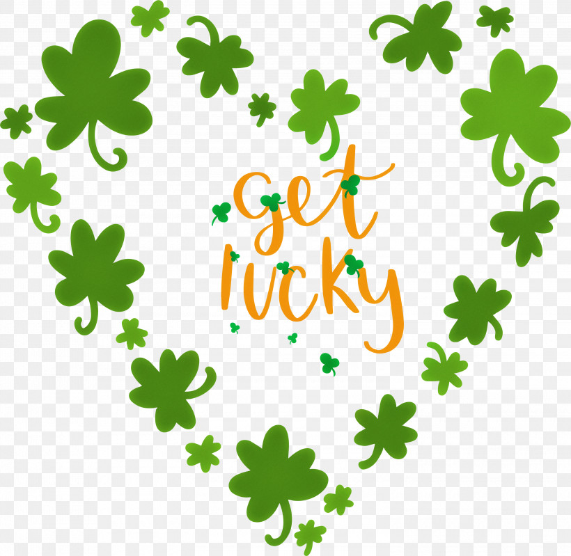 Get Lucky Saint Patrick Patricks Day, PNG, 3000x2924px, Get Lucky, Flower, Honesty, Logo, Patricks Day Download Free