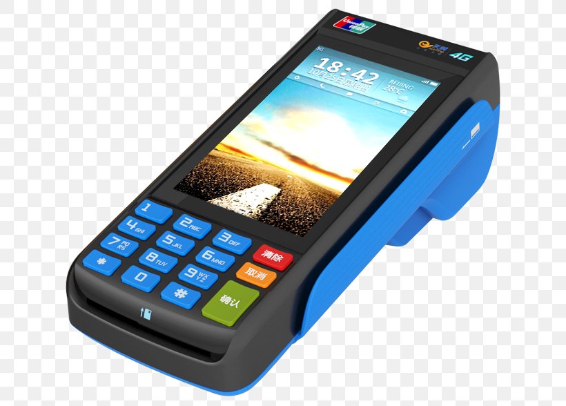 Feature Phone Smartphone Point Of Sale Mobile Phones Handheld Devices, PNG, 675x588px, Feature Phone, Android, Cellular Network, Communication Device, Computer Download Free