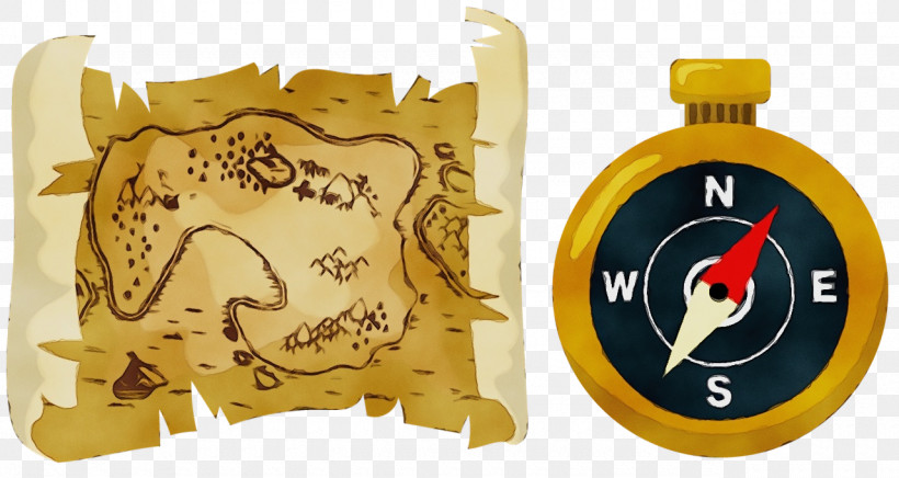 New Year Card, PNG, 1280x682px, Watercolor, Compass, Desert Island, Free, Images Of Survival Download Free