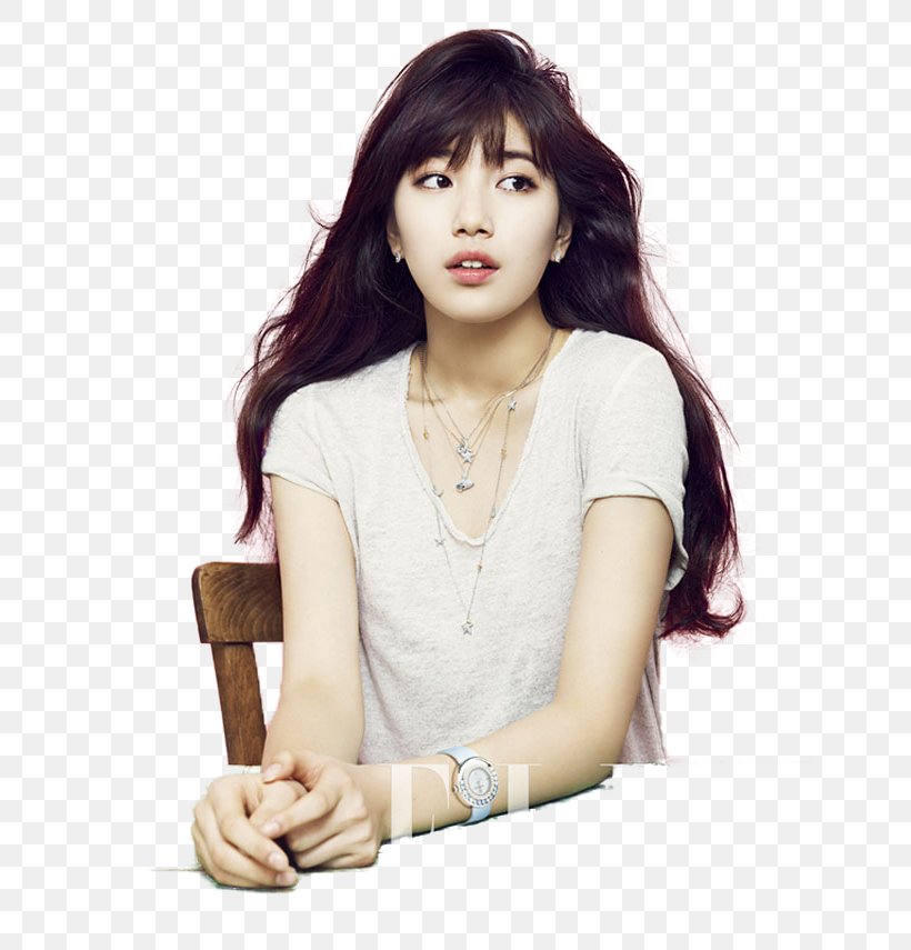 Bae Suzy Miss A Elle Actor K-pop, PNG, 640x855px, Watercolor, Cartoon, Flower, Frame, Heart Download Free