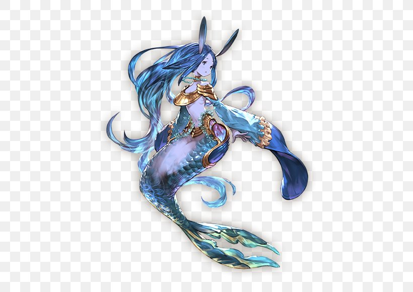Granblue Fantasy Mermaid Art Character, PNG, 440x580px, Granblue Fantasy, Art, Character, Concept Art, Costume Design Download Free