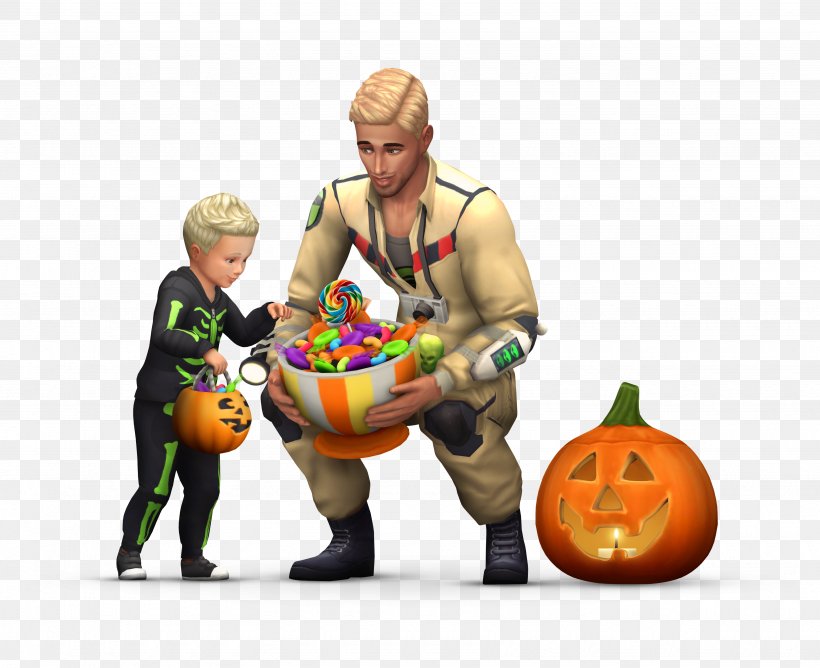 The Sims 4 The Sims 3: Seasons The Sims 2 MySims Trick-or-treating, PNG, 3490x2844px, Sims 4, Art, Calabaza, Cucurbita, Deviantart Download Free
