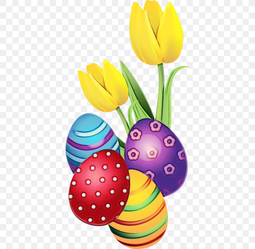 Easter Egg, PNG, 398x800px, Watercolor, Easter, Easter Egg, Lily Family, Paint Download Free