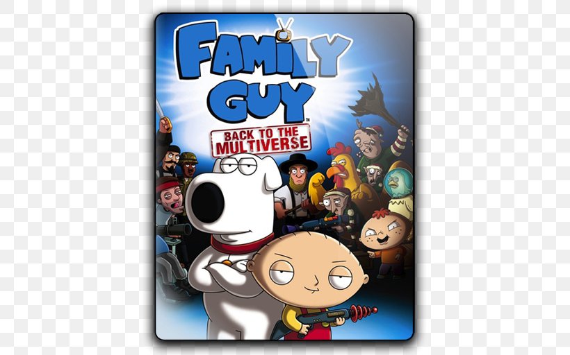 Family Guy: Back To The Multiverse Xbox 360 Epic Mickey 2: The Power Of Two The Simpsons Game, PNG, 512x512px, Family Guy Back To The Multiverse, Art, Epic Mickey 2 The Power Of Two, Family Guy, Fiction Download Free
