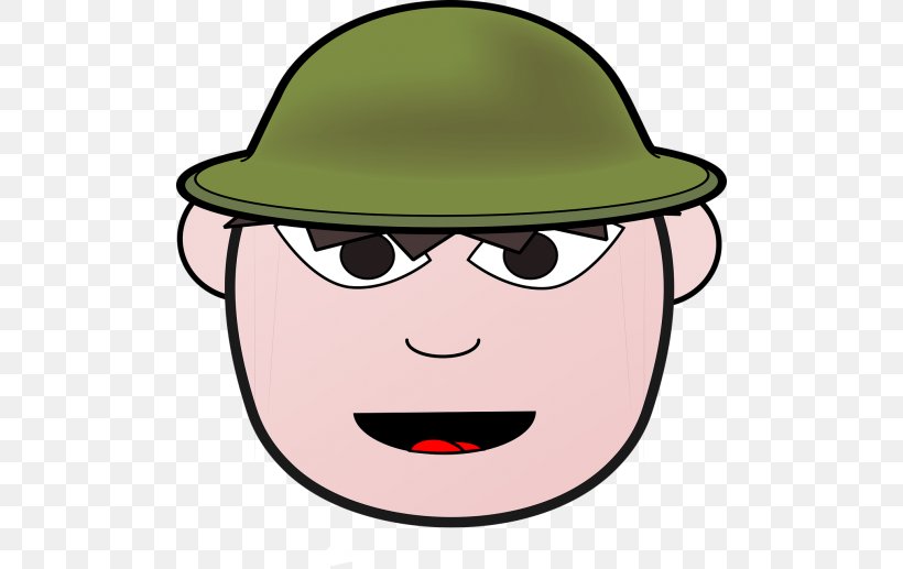 Green Smiley Face, PNG, 500x517px, Soldier, Army, Cap, Cartoon, Cheek Download Free