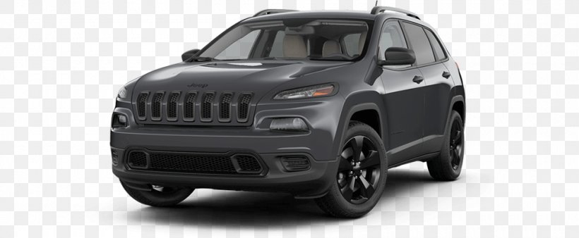 2017 Jeep Cherokee Chrysler Sport Utility Vehicle Car, PNG, 1000x413px, 2017 Jeep Cherokee, 2018 Jeep Cherokee, Automotive Design, Automotive Exterior, Automotive Tire Download Free