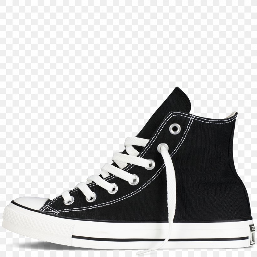 Converse Chuck Taylor All-Stars High-top Sneakers Shoe, PNG, 1000x1000px, Converse, Black, Brand, Chuck Taylor, Chuck Taylor Allstars Download Free