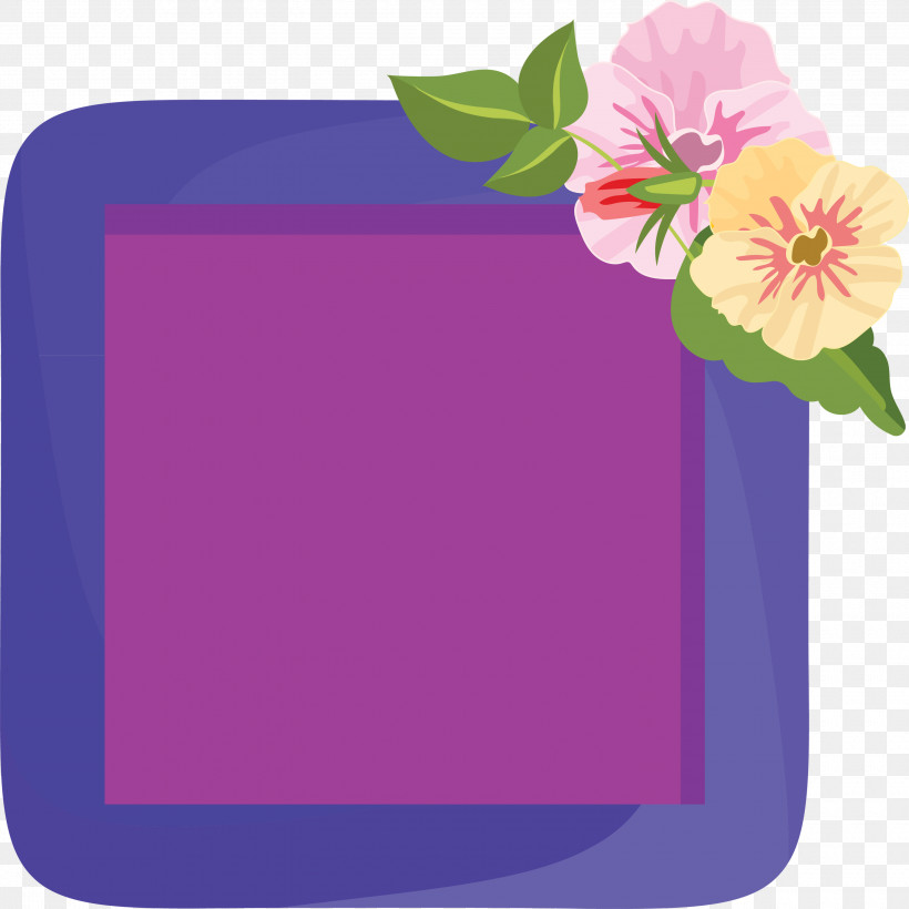 Flower Photo Frame Flower Frame Photo Frame, PNG, 3000x3000px, Flower Photo Frame, Biology, Film Frame, Flower, Flower Frame Download Free