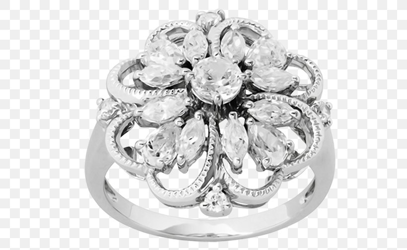 Free Silver Ring Download, PNG, 596x504px, Silver, Black And White, Body Jewelry, Brooch, Computer Download Free