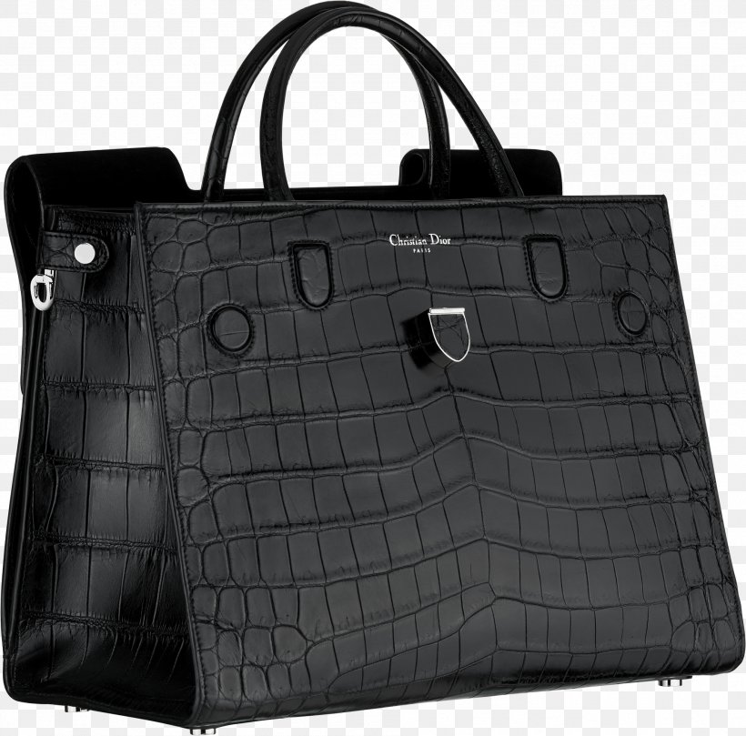 Handbag Leather Tote Bag Christian Dior SE, PNG, 1892x1867px, Handbag, Bag, Baggage, Black, Brand Download Free