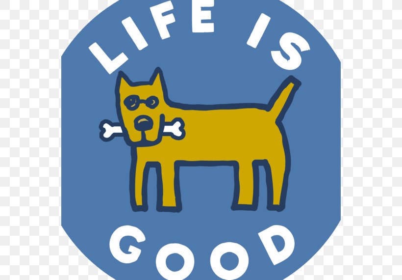 Life Is Good Company T-shirt Sticker Decal Brand, PNG, 570x570px, Life Is Good Company, Area, Artwork, Blue, Brand Download Free