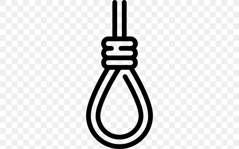 Noose Hangman's Knot Computer Icons Clip Art, PNG, 512x512px, Noose, Black And White, Gallows, Hanging, Istock Download Free