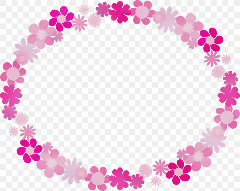 Pink M Jewellery, PNG, 3000x2385px, Nature Frame, Flower Frame, Jewellery, Leaf Frame, Paint Download Free