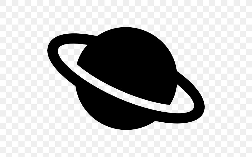 Planet Saturn Clip Art, PNG, 512x512px, Planet, Black And White, Brand, Computer Software, Hat Download Free