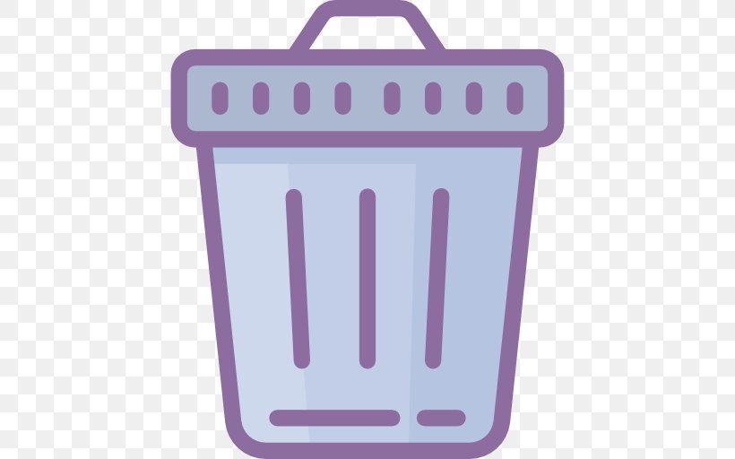 Rubbish Bins & Waste Paper Baskets, PNG, 512x512px, Waste, Computer Font, Computer Software, Icons8, Purple Download Free