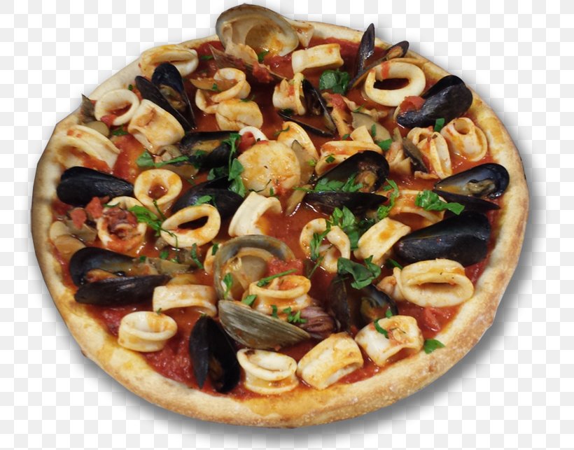 Sicilian Pizza Italian Cuisine Seafood Pizza European Cuisine, PNG, 760x643px, Pizza, Bread, California Style Pizza, Californiastyle Pizza, Cuisine Download Free
