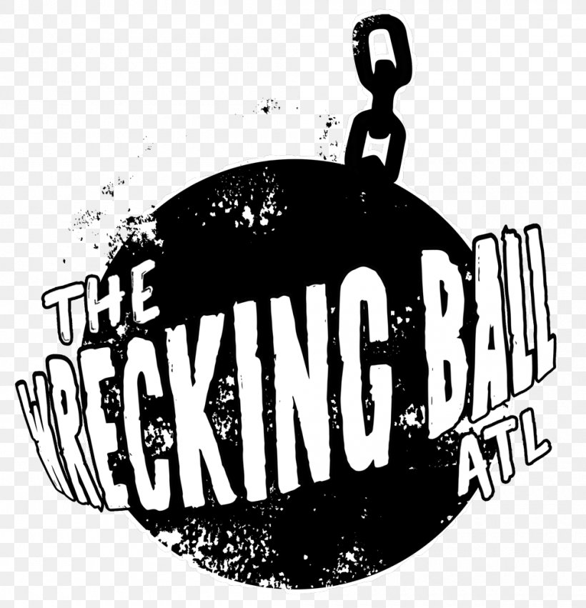Wrecking Ball Drawing Logo Vector Graphics, PNG, 1000x1038px, Wrecking Ball, Atlanta, Blackandwhite, Brand, Drawing Download Free
