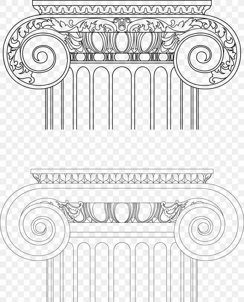 Column Architecture Euclidean Vector Illustration, PNG, 1861x2306px, Column, Ancient Roman Architecture, Architecture, Architecture Column, Area Download Free