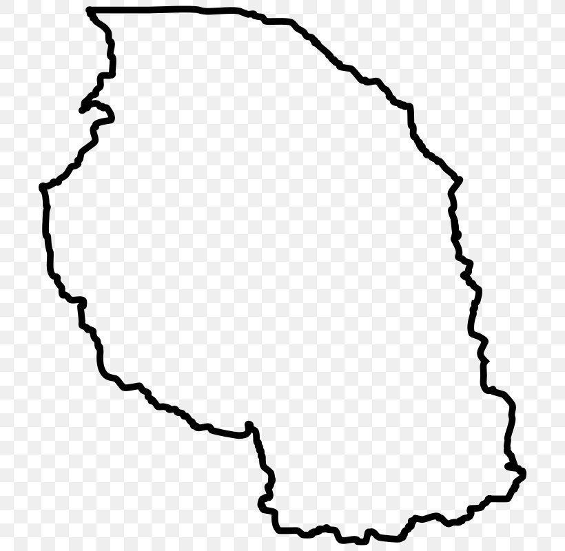 Flag Of Tanzania Map Clip Art, PNG, 736x800px, Tanzania, Africa, Area, Black, Black And White Download Free