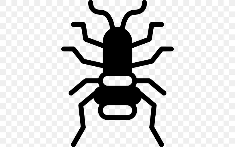 Insect Flea, PNG, 512x512px, Insect, Artwork, Black And White, Flea, Line Art Download Free
